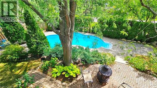 1320 Monmouth Drive, Burlington, ON - Outdoor With In Ground Pool