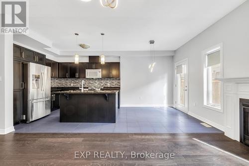 Kitchen with stainless steel Appliances - 89 Sonoma Valley Crescent, Hamilton, ON - Indoor Photo Showing Kitchen With Upgraded Kitchen
