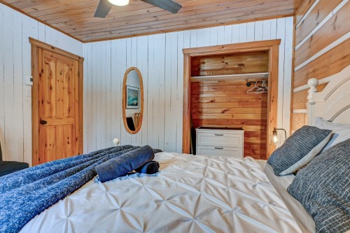 Chambre à coucher - 1160 Ch. Francisco, Rivière-Rouge, QC - Indoor Photo Showing Bedroom