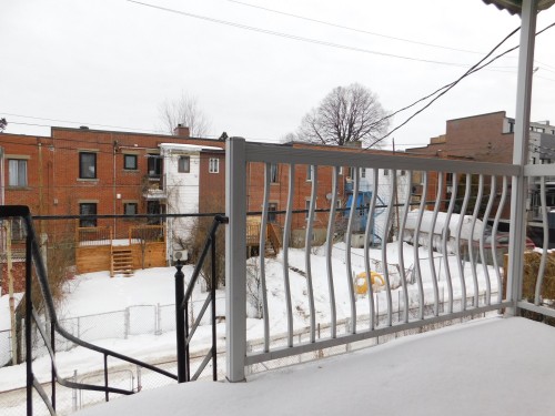 Balcony - 8447 Av. De L'Épée, Montréal (Villeray/Saint-Michel/Parc-Extension), QC - Outdoor With Balcony With Exterior