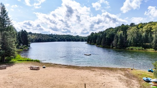 Accès au plan d'eau - 47 Ch. Du Gros-Rocher, Harrington, QC - Outdoor With Body Of Water With View