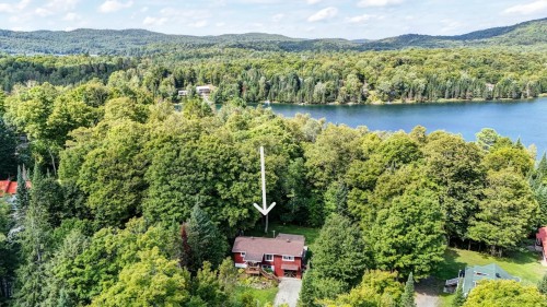 Photo aérienne - 47 Ch. Du Gros-Rocher, Harrington, QC - Outdoor With Body Of Water With View