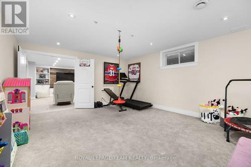 112 Cole Porter Street, Ottawa, ON - Indoor Photo Showing Gym Room