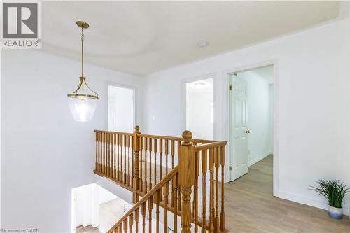 Hallway featuring an upstairs landing and light wood-style floors - 252 Thorner Drive Unit# Upper, Hamilton, ON - Indoor Photo Showing Other Room