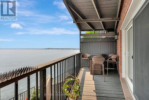 3 - 2136 Old Lakeshore Road, Burlington, ON - Outdoor With Body Of Water With Balcony With Exterior
