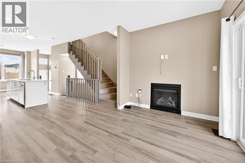 48 Markle Crescent, Ancaster, ON - Indoor Photo Showing Living Room With Fireplace
