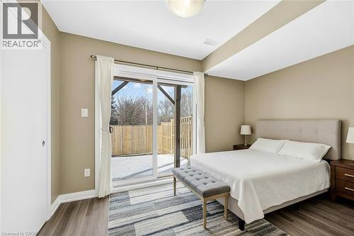 Virtually Staged Lower Level - 48 Markle Crescent, Ancaster, ON - Indoor Photo Showing Bedroom