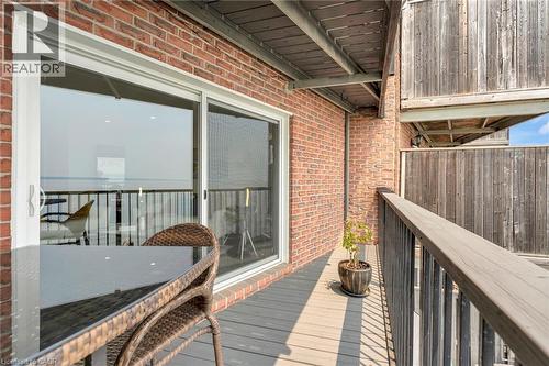 2136 Old Lakeshore Road Unit# 3, Burlington, ON - Outdoor With Balcony With Exterior