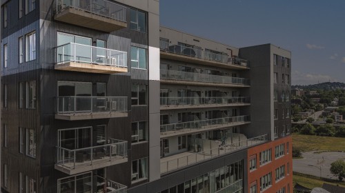 Front of Structure - 812-60  - 70 Rue Wellington S., Sherbrooke (Les Nations), QC - Outdoor With Balcony