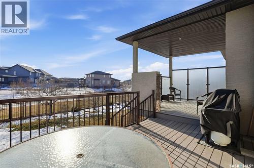 4506 Sandpiper Crescent E, Regina, SK - Outdoor With Deck Patio Veranda With Exterior