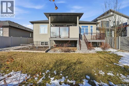 4506 Sandpiper Crescent E, Regina, SK - Outdoor With Deck Patio Veranda