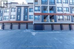 Private garage: the one with the black door - 