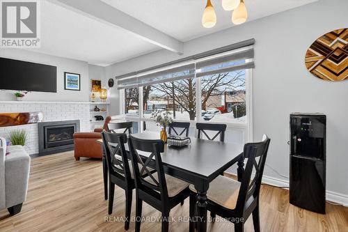 2462 Tupper Avenue, Ottawa, ON - Indoor Photo Showing Dining Room With Fireplace