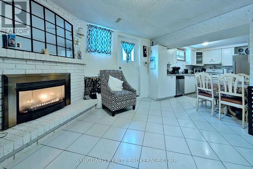 92 Skelton Boulevard, Brampton, ON - Indoor Photo Showing Living Room With Fireplace