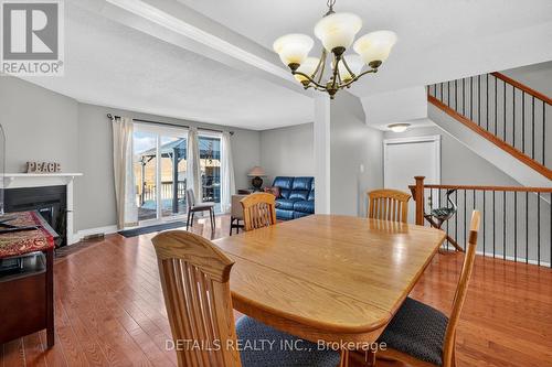 1029 Avignon Court, Ottawa, ON - Indoor Photo Showing Dining Room With Fireplace