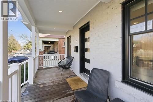 Ipe decking is a big deal. - 73 Arkell Street, Hamilton, ON - Outdoor With Deck Patio Veranda With Exterior