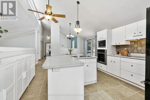 110 Davis Road, Alnwick/Haldimand, ON - Indoor Photo Showing Kitchen With Double Sink