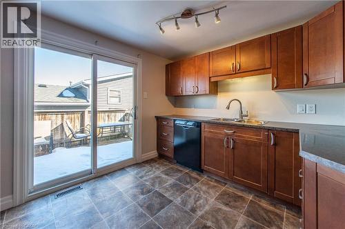 153 Sugar Maple Street, Kitchener, ON - Indoor Photo Showing Kitchen With Double Sink