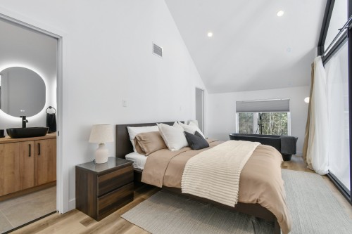 Chambre à coucher principale - 7475 Ch. Beaulieu, Saint-Damien, QC - Indoor Photo Showing Bedroom