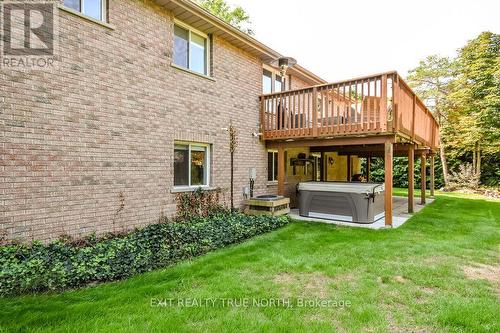 28 Nicholson Crescent, Springwater, ON - Outdoor With Deck Patio Veranda With Exterior
