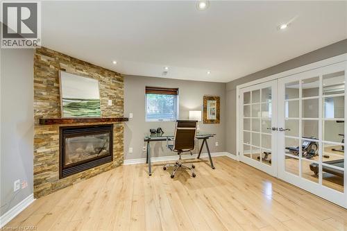 5281 Cindy Lane, Burlington, ON - Indoor With Fireplace