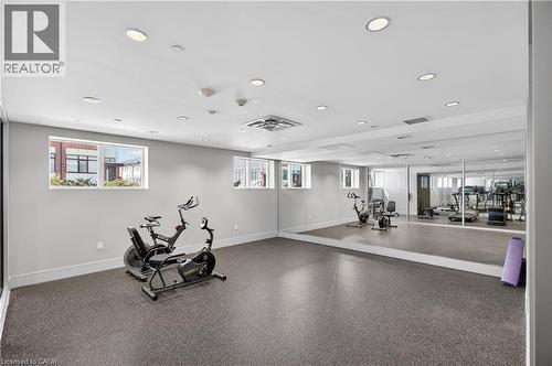 16 Markle Crescent Unit# 509, Ancaster, ON - Indoor Photo Showing Gym Room