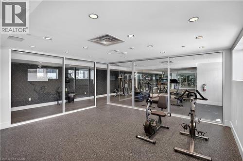 16 Markle Crescent Unit# 509, Ancaster, ON - Indoor Photo Showing Gym Room