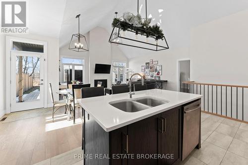 15 Compass Trail, Central Elgin, ON - Indoor Photo Showing Kitchen With Double Sink