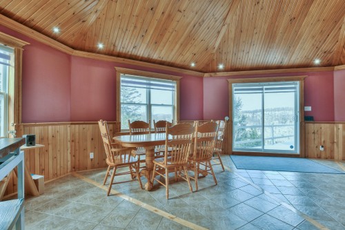 Salle à manger - 178 15E Avenue, Saint-Adolphe-D'Howard, QC - Indoor Photo Showing Dining Room