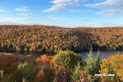 Vue sur l'eau - 178 15E Avenue, Saint-Adolphe-D'Howard, QC - Outdoor With View