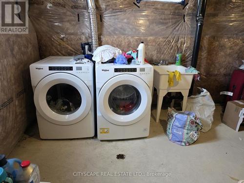 Basement Laundry - 351 Ridley Crescent, Southgate, ON - Indoor Photo Showing Laundry Room