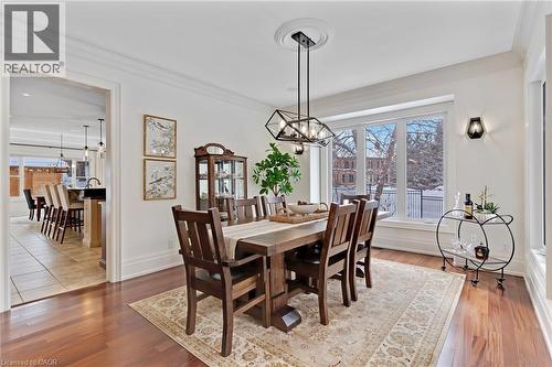 443 Malabar Drive, Waterloo, ON - Indoor Photo Showing Dining Room