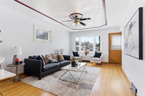 882 Dudley Avenue, Winnipeg, MB - Indoor Photo Showing Living Room