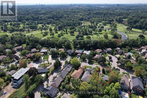 Golf course across the street - 2441 Old Carriage Road, Mississauga, ON - Outdoor With View