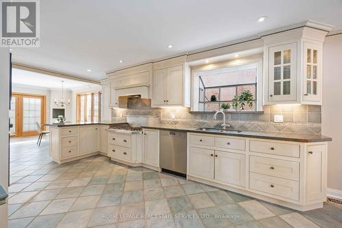 2 Cherry Post Crescent, Toronto, ON - Indoor Photo Showing Kitchen With Double Sink