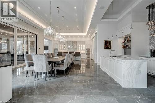 1272 Fiddlers Green Road, Ancaster, ON - Indoor Photo Showing Dining Room