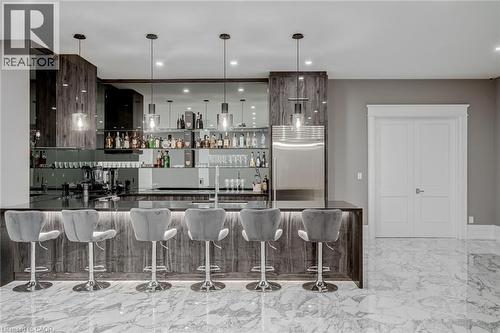 1272 Fiddlers Green Road, Ancaster, ON - Indoor Photo Showing Kitchen With Upgraded Kitchen