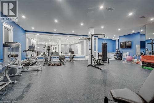 1272 Fiddlers Green Road, Ancaster, ON - Indoor Photo Showing Gym Room