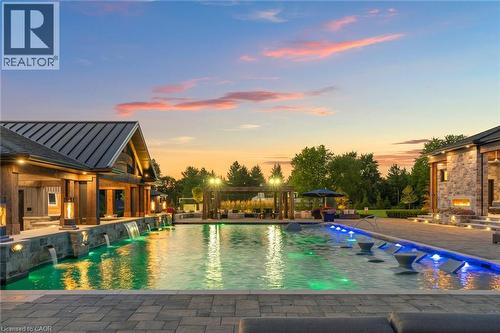 1272 Fiddlers Green Road, Ancaster, ON - Outdoor With In Ground Pool