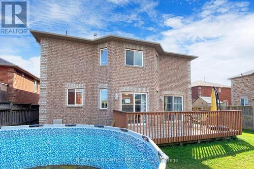 48 Patrick Drive S, Barrie, ON - Outdoor With Above Ground Pool With Deck Patio Veranda With Exterior