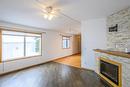 103 Sandale Drive, Winnipeg, MB  - Indoor Photo Showing Living Room With Fireplace 