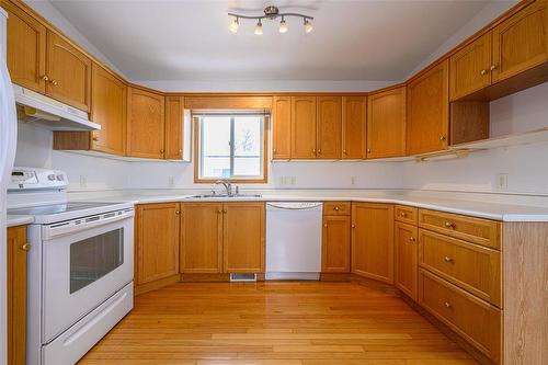 103 Sandale Drive, Winnipeg, MB - Indoor Photo Showing Kitchen With Double Sink