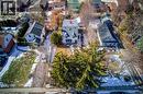Snowy aerial view with a residential view - 142 Ewen Road, Hamilton, ON  - Outdoor With View 