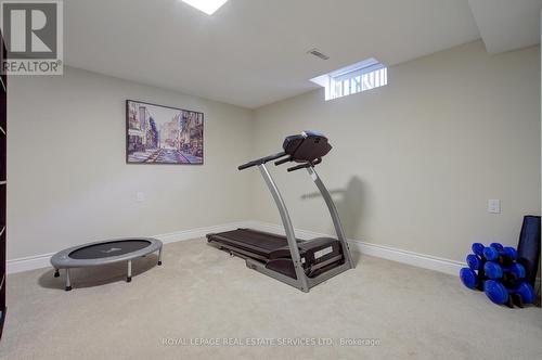 884 Silver Birch Trail, Mississauga, ON - Indoor Photo Showing Gym Room