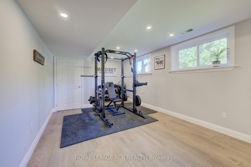 22 Smith Drive, Mapleton, ON - Indoor Photo Showing Gym Room