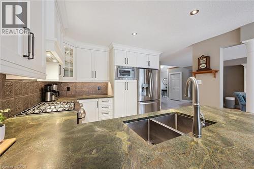 92 Marsh Crescent, Guelph, ON - Indoor Photo Showing Kitchen With Double Sink