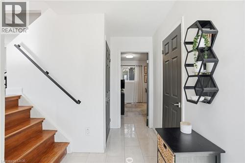 Main Entrance (powder room door on right) - 14 Basin Crescent, Hamilton, ON - Indoor Photo Showing Other Room
