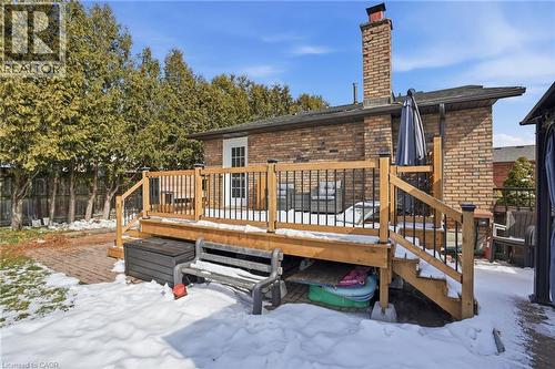 14 Basin Crescent, Hamilton, ON - Outdoor With Deck Patio Veranda