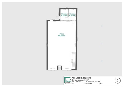 Plan (croquis) - 483-473  - 495 Rue Labelle, Saint-Jérôme, QC - Other