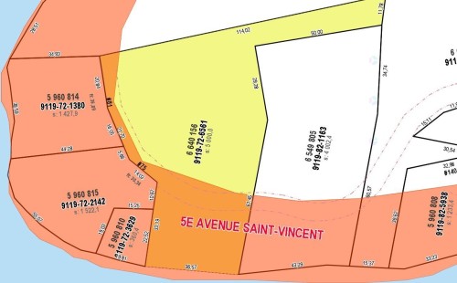 Plan (croquis) - Rg St-Vincent, Sainte-Béatrix, QC 